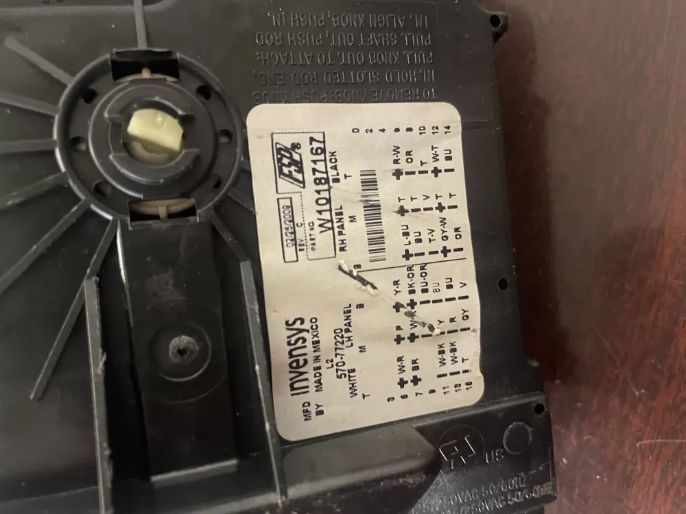 Maytag Kenmore W10187167 WPW10187167 H4 Washer WP Timer AZ38344 | KM111