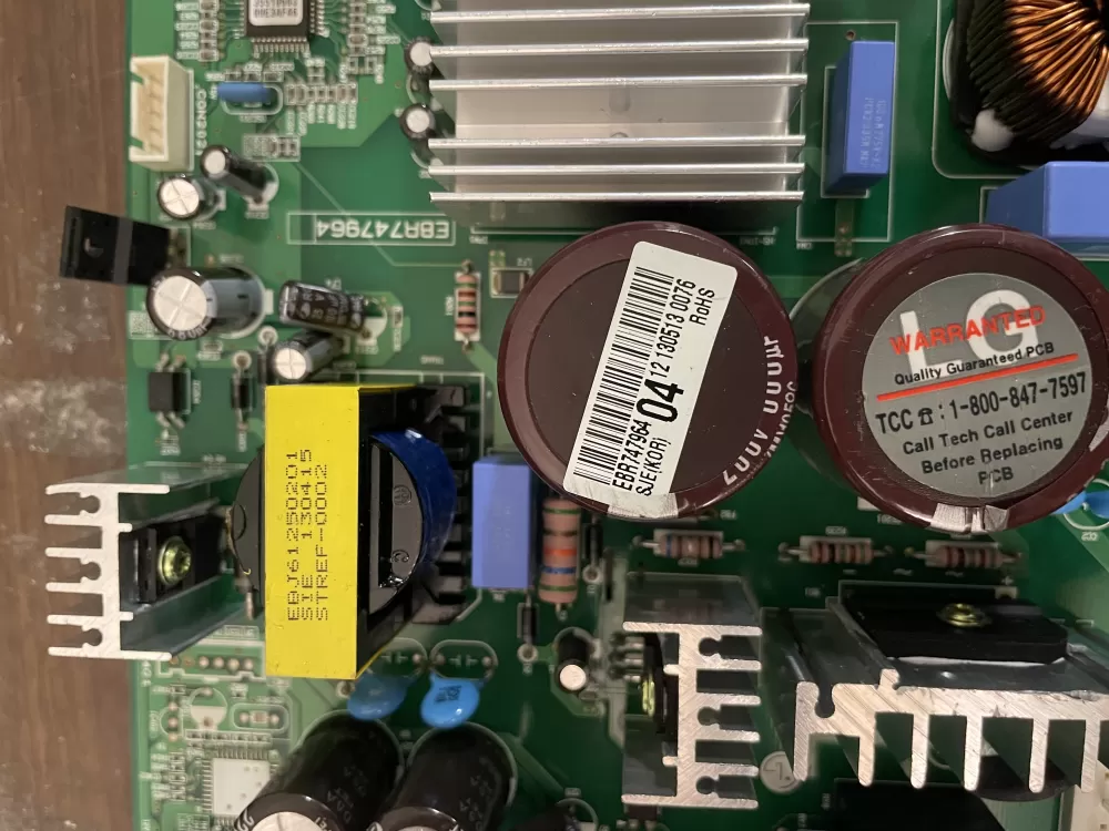 LG EBR74796404 Refrigerator Control Board AZ84177 | KMV483