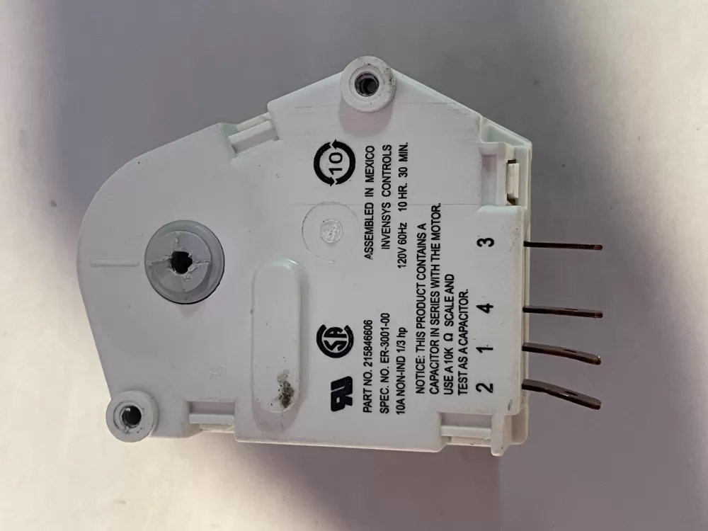 Frigidaire Kenmore AP2111929 12762 Refrigerator Defrost Timer AZ198370 | KM2728