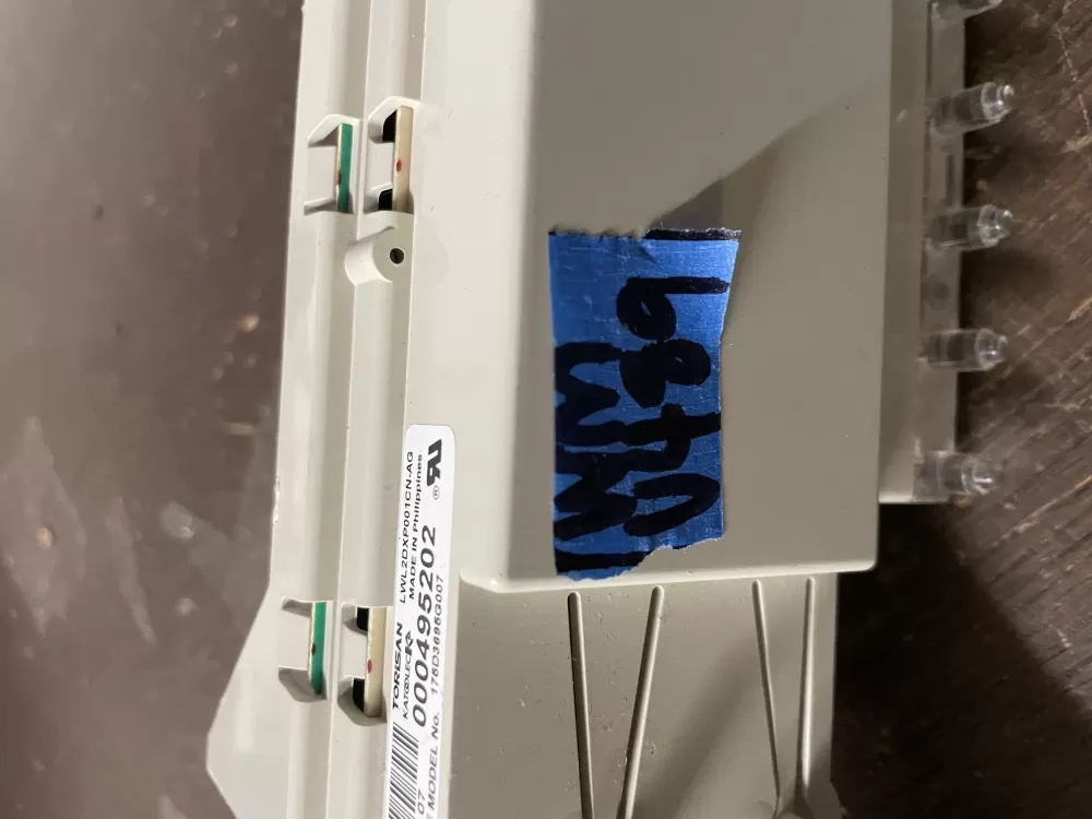 GE 175D3695G007 Washer Control Board Interface AZ56673 | Wmv489