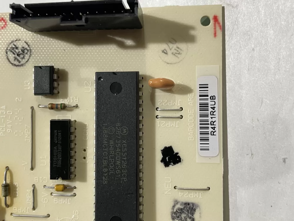 Whirlpool dishwasher electronic control board R4R1R4UB AZ186717 | Wm2683