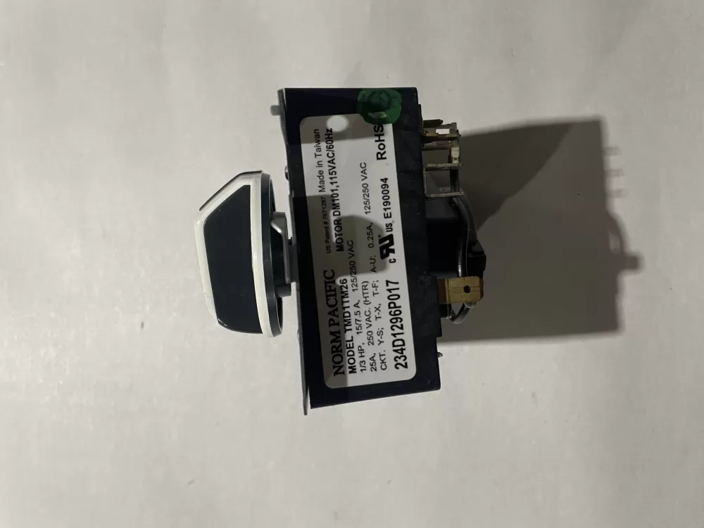 Kenmore  General Electric WE4M521 WE04X22654 PS11721520 234D1296P017 Dryer Timer
