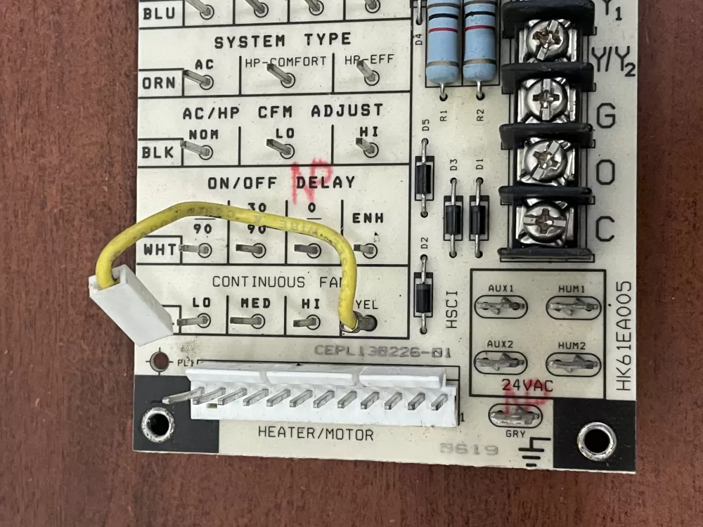 Carrier Bryant HK61EA005 Furnace Board AZ55675 | KM1969