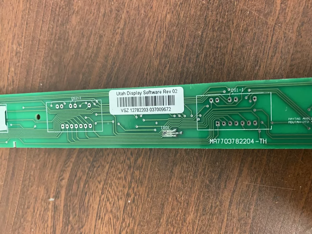 Maytag W10207861 Refrigerator Control Board Temperature Display AZ38978 | BK118