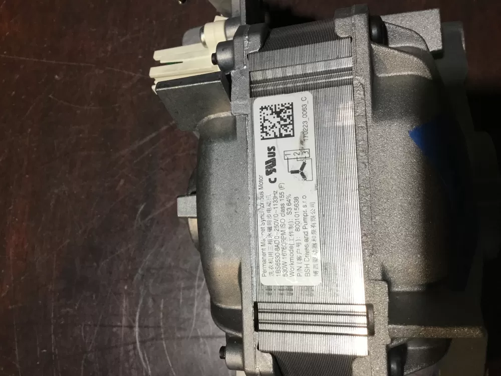 Bosch 00145836 8001015638 Washer Drive Motor AZ67537 | Sl56