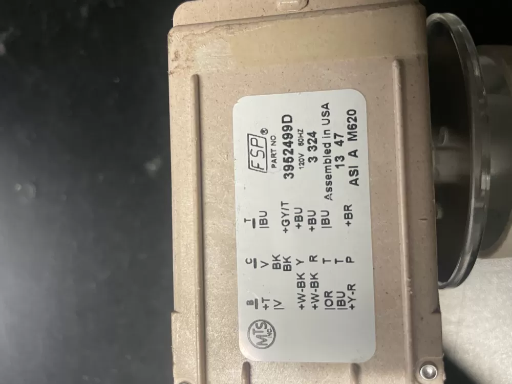 Whirlpool Washer Timer 3952499D AZ10972 | 1291