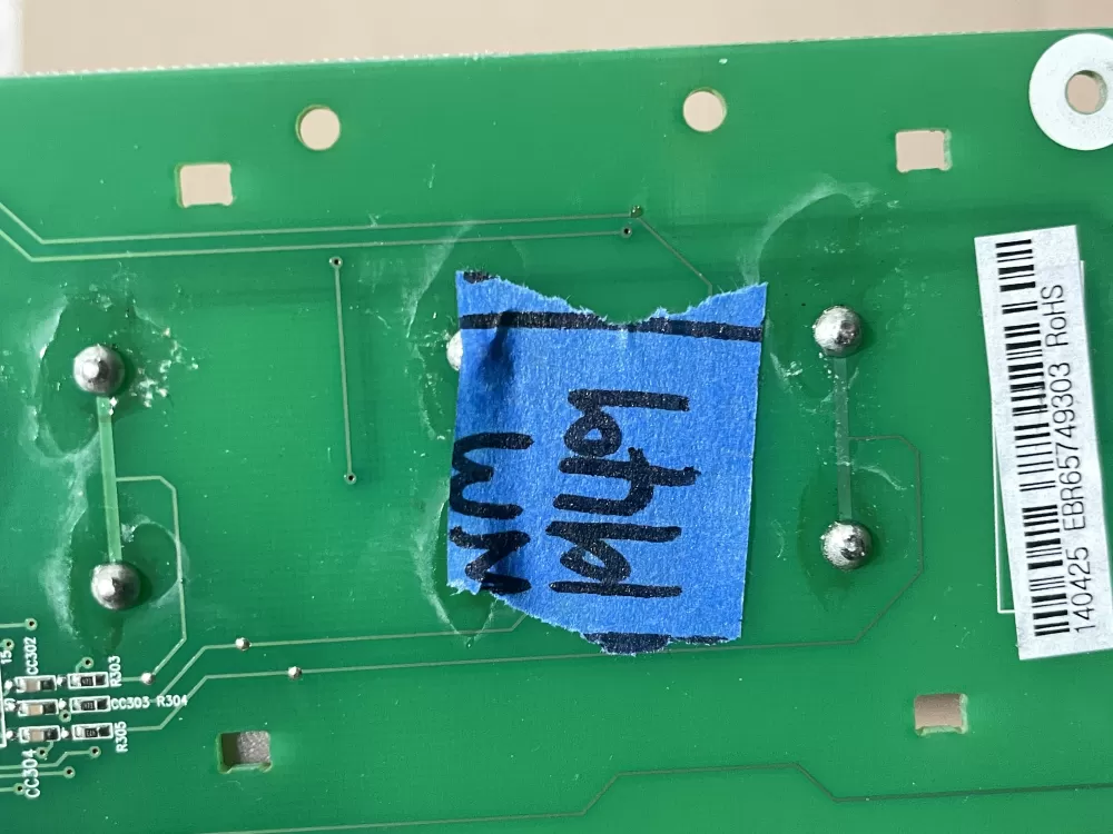 LG EBR65749303 Refrigerator Control Board Dispenser Panel AZ87958 | Wm1949