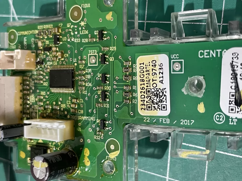 GE 234D2618G001 WE04X27284 Dryer Control Board AZ193473 | Wm606