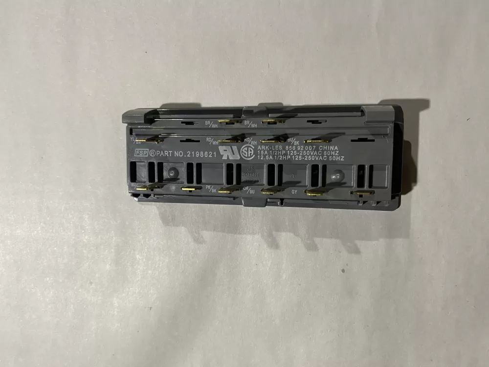 Whirlpool Maytag 2198621 Refrigerator Control Board Dispenser AZ189241 | BK498