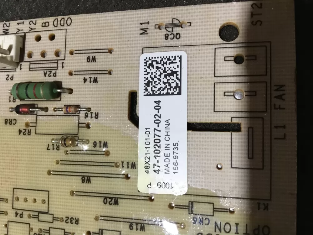 Rheem Air Handler Control Board 47-102077-02-04 156-9735 AZ109771 | NR491