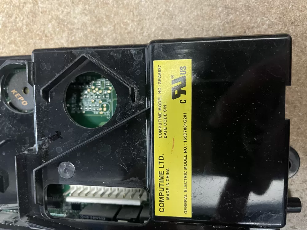 GE 165D7881G201 A6687 WD21X10372 Dishwasher Control Board AZ9547 | KM1499