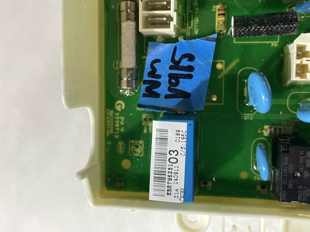 LG EBR79523103 Washer Control Board AZ205207 | Wmv915