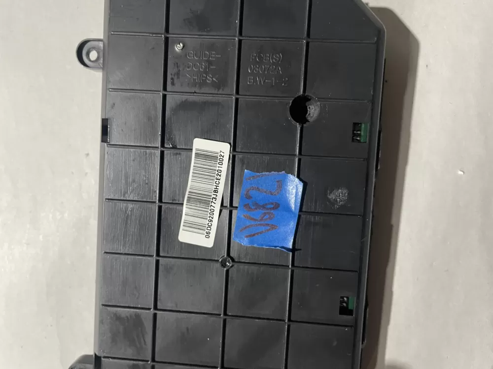 Samsung DC92-00773J Washer Control Board AZ196436 | KMV682