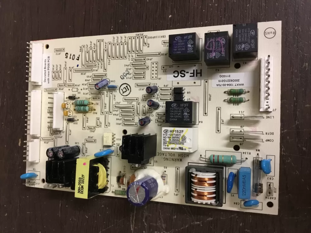 GE WR55X10942 WR55X10715 200D6221G015 EBX1110P002 Refrigerator Control Board