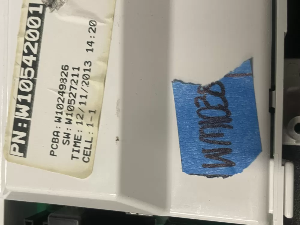Whirlpool Maytag Amana AP6022778 W10542001 Dryer Control Board AZ7730 | WM1038