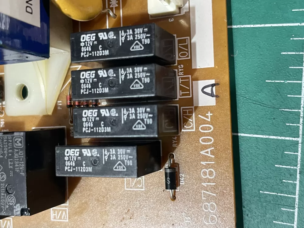 LG 687181A004A P1 6A004 Microwave Control Board 687181a004 AZ192614 | Wm380