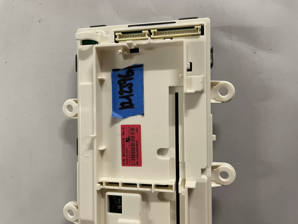 Whirlpool W10352339 Washer Control AZ142865 | KM2396