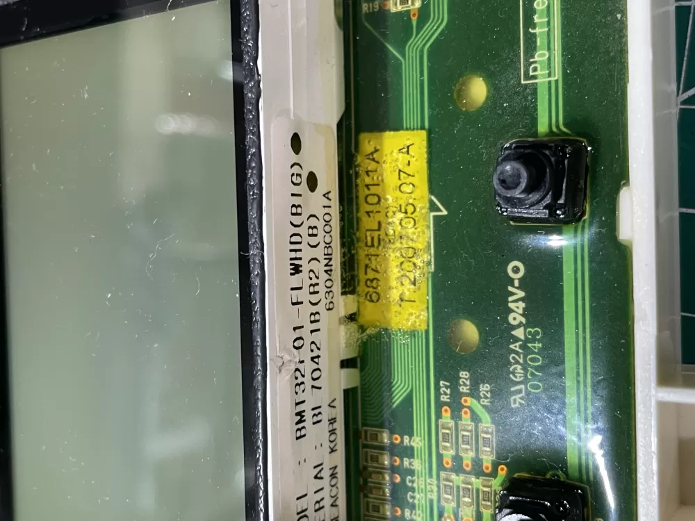 LG 6870EC9234A 6870EC9242A 6871EL1011A Dryer Control Board AZ173019 | Wmv733