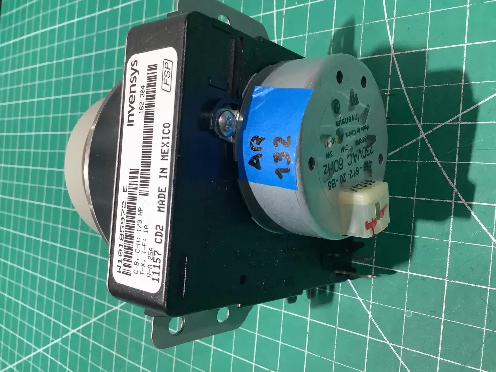 Whirlpool Amana Admiral Roper AP6016537 W10185972 Dryer Timer AZ187643 | AR132