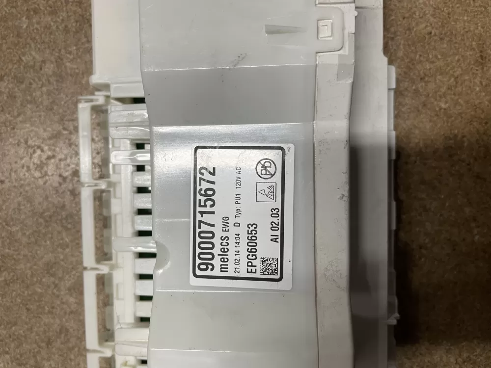 Bosch 00752740 Dishwasher Control Module EPG60653 9000715672 AZ12808 | KM1041