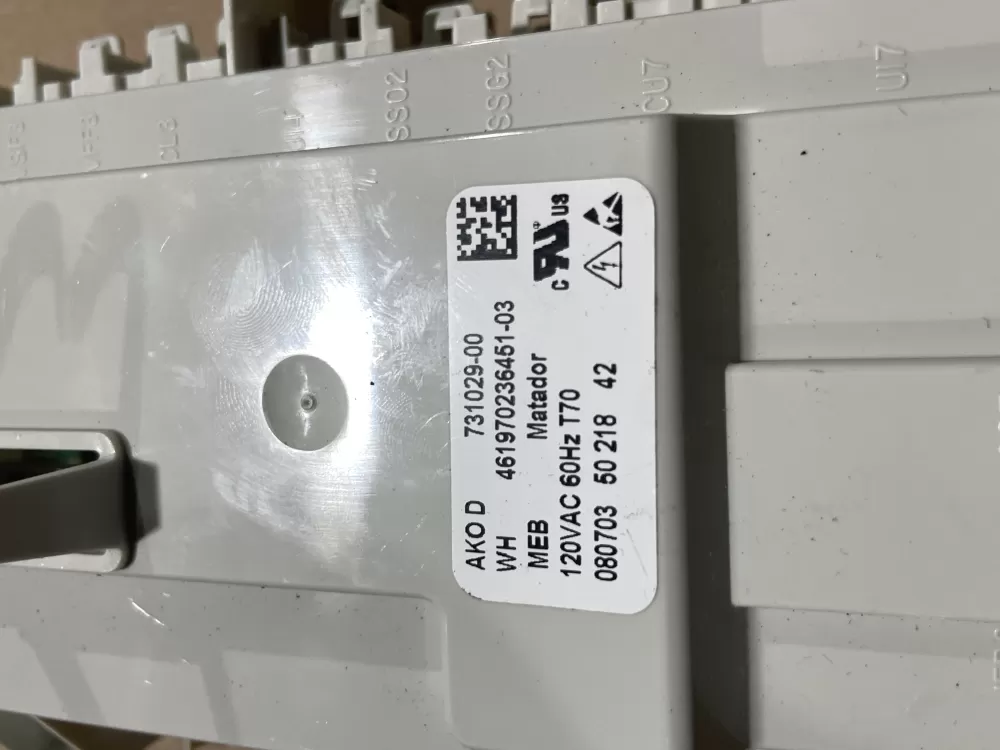 Whirlpool 461970236451-02 Washer Control Board AZ65659 | Wm2113