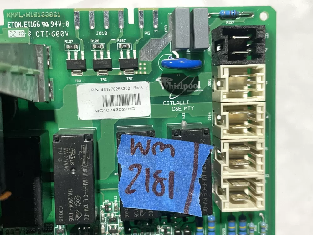 Whirlpool 461970253362 Washer Control Board AZ118051 | Wm2181
