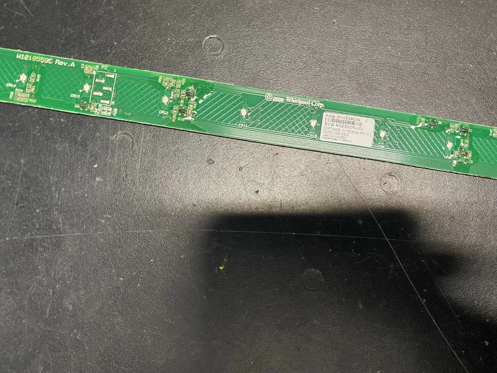 KitchenAid W10538029 Dishwasher Control Board Interface AZ13138 | BKV1