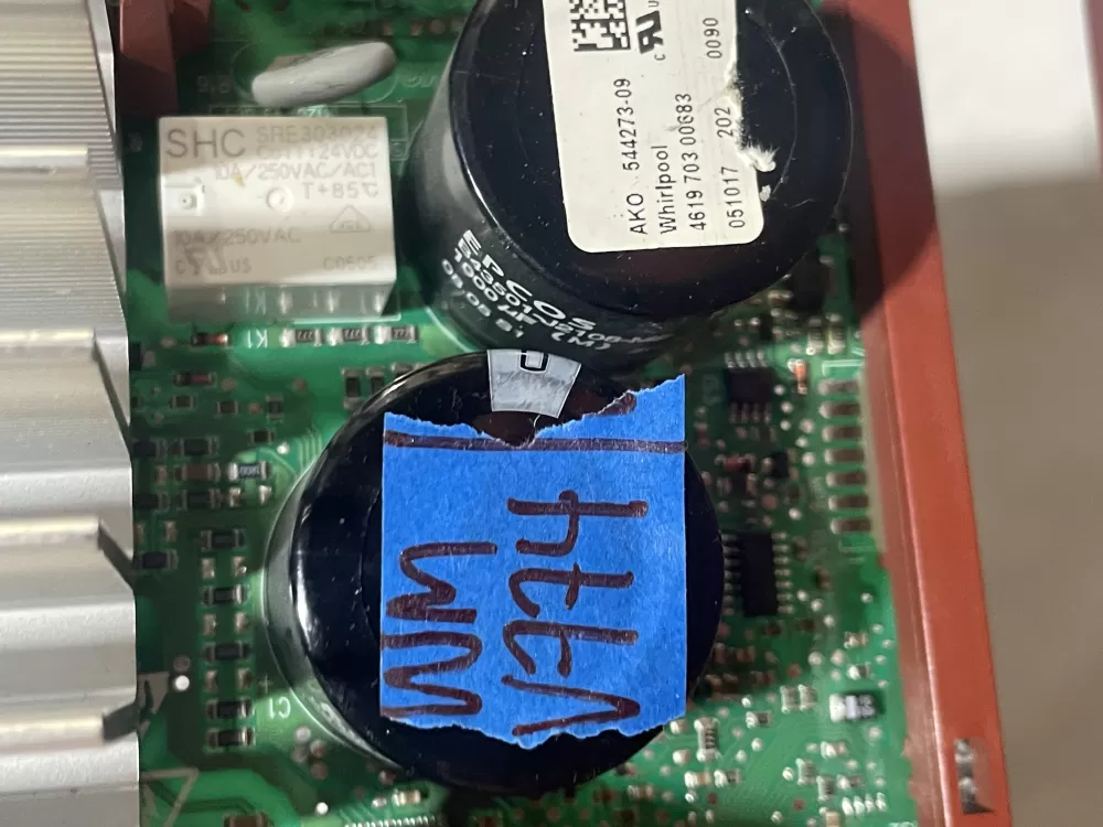 Whirlpool 10 W10756692 Washer Control Board Motor W756692 AZ155919 | Wmv774