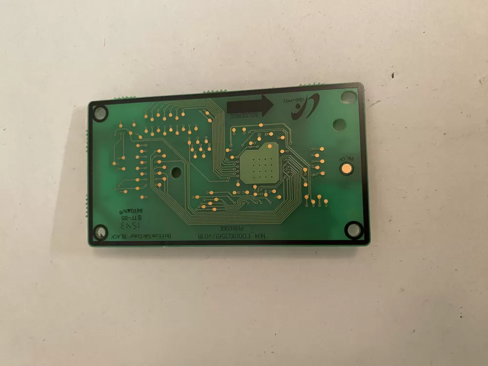 Samsung DE92-03699A Microwave Control Board Panel AZ111159 | BK522