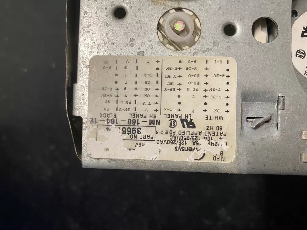 Kenmore 3955184 WP3955184 PS11742095 Washer WP Timer AZ13918 | BK791