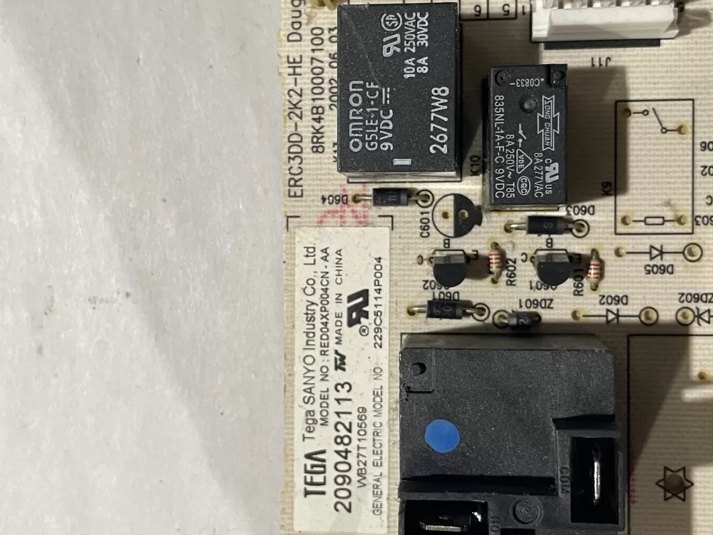 GE 229C5114P004 Wb27t10569 Oven Control Board Relay AZ198482 | KM1167