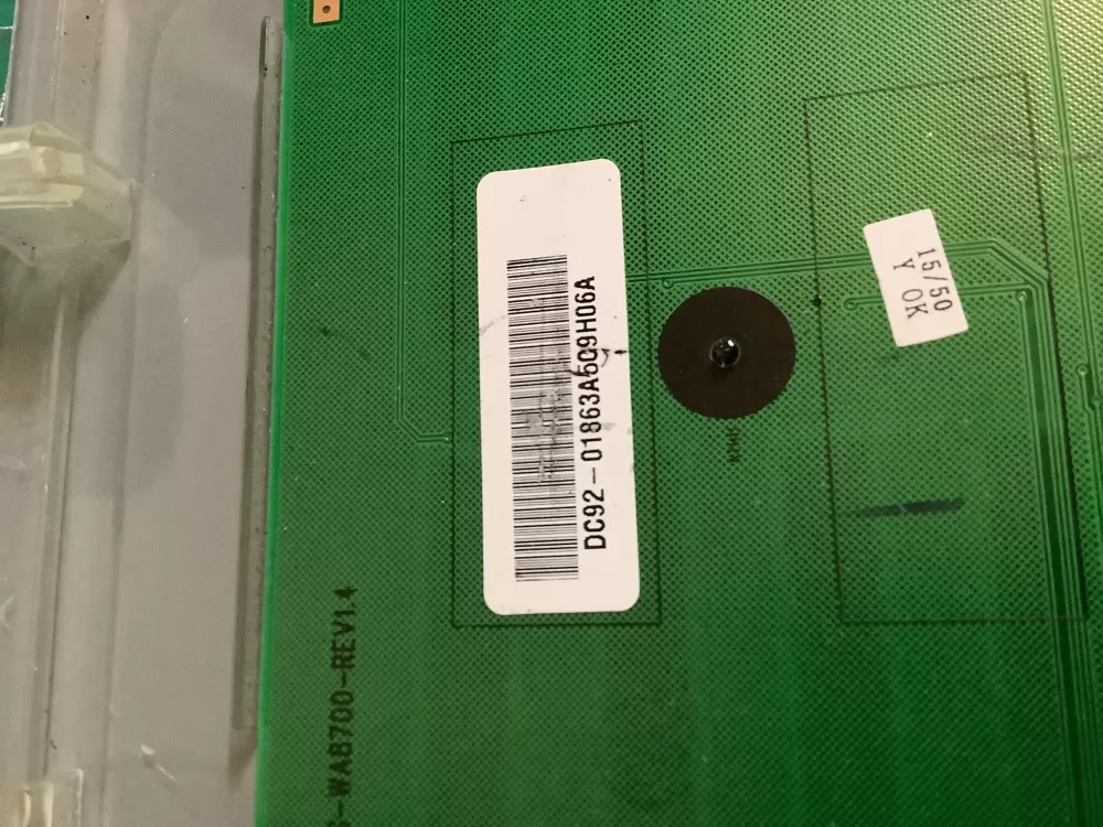 Samsung DC92-01863A Washer UI Control Board Panel AZ171660 | NRV19