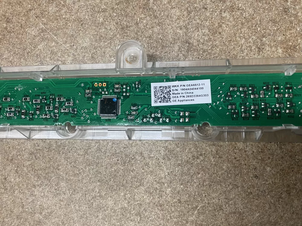 GE 265D3364G303 Dishwasher Control Board AZ7938 | BK1132