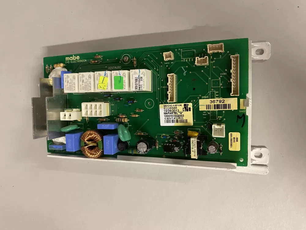 GE 189D5035G002 WH12X20274 Washer Control Board