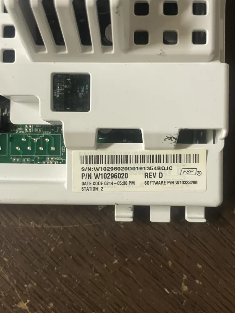 Maytag W10393448 W10296020 W10296105 Washer Control Board AZ46771 | Wm657