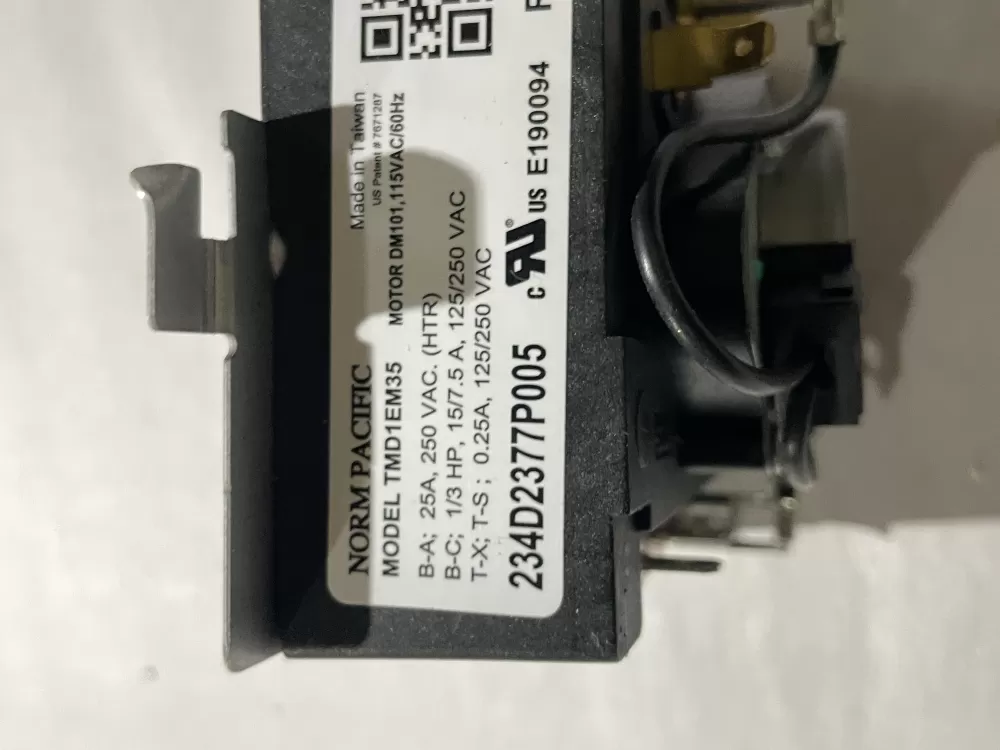 Hotpoint General Electric WE04X25280 Dryer Timer AZ197918 | Wm2758