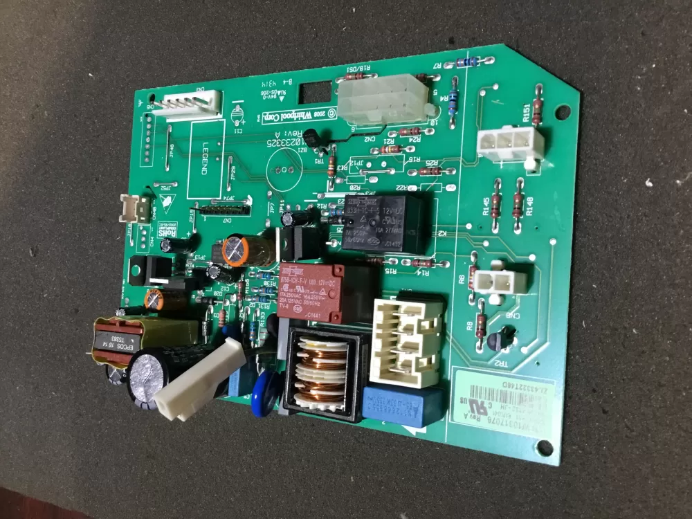Whirlpool  KitchenAid  Kenmore  Jenn-Air AP6019378 W10205552 W10268635 W10317076 WPW10317076 PS11752684 Refrigerator Control Board