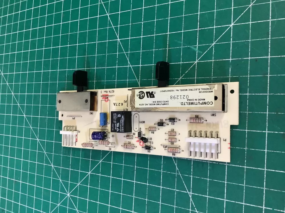 GE WR55X129  AP2071638  162D6372P010  2004  AH304236  EA304236  PS304236  WR55X0042  WR55X0073  WR55X0075  WR55X0129  WR55X42  WR55X73  WR55X75  162D6372P017 Refrigerator Dispenser Control Board