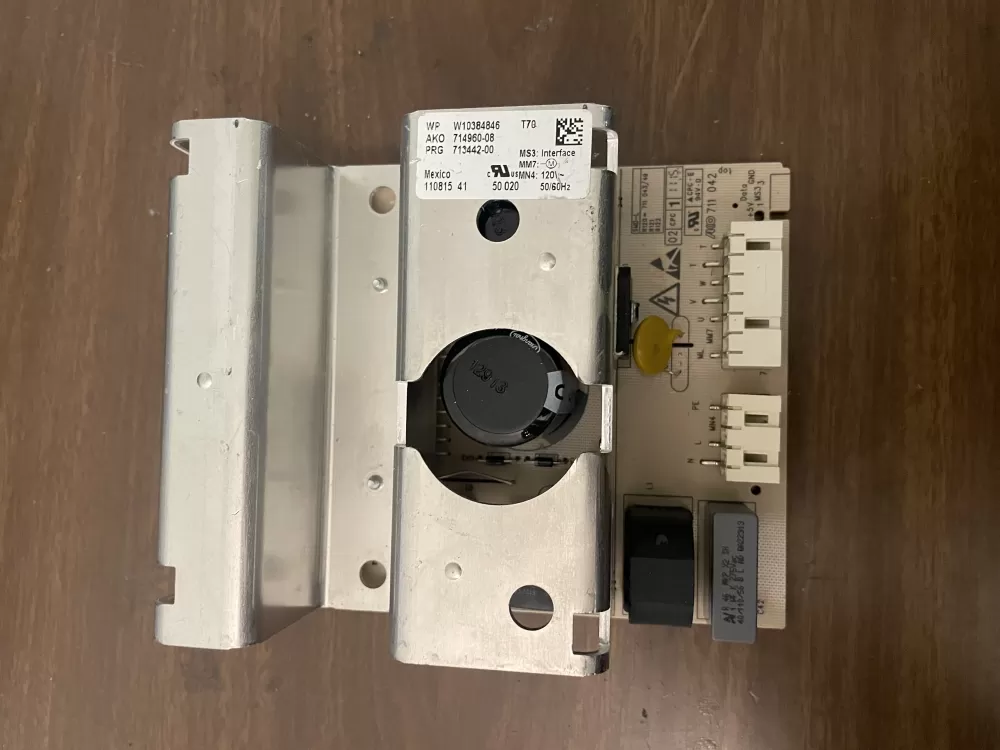 Whirlpool  Maytag  Kenmore W10015480 W10167662 W10384846 WPW10384846 PS11754007 Washer Control Board