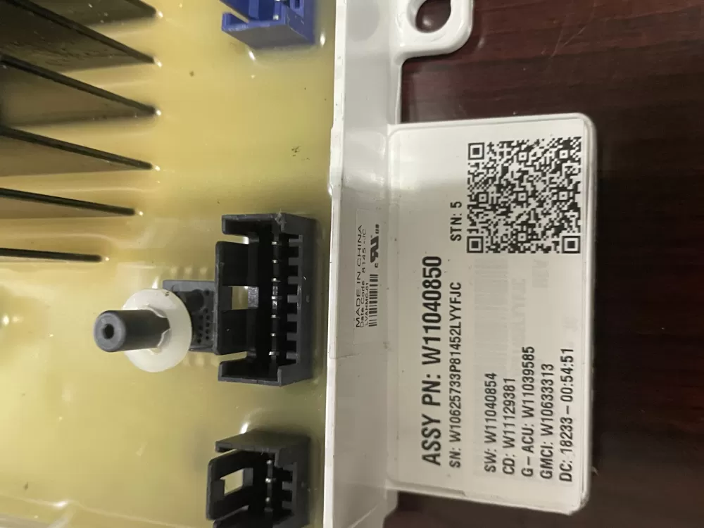 Whirlpool W11130238 W11040850 Washer Control Board AZ97340 | Wm1665