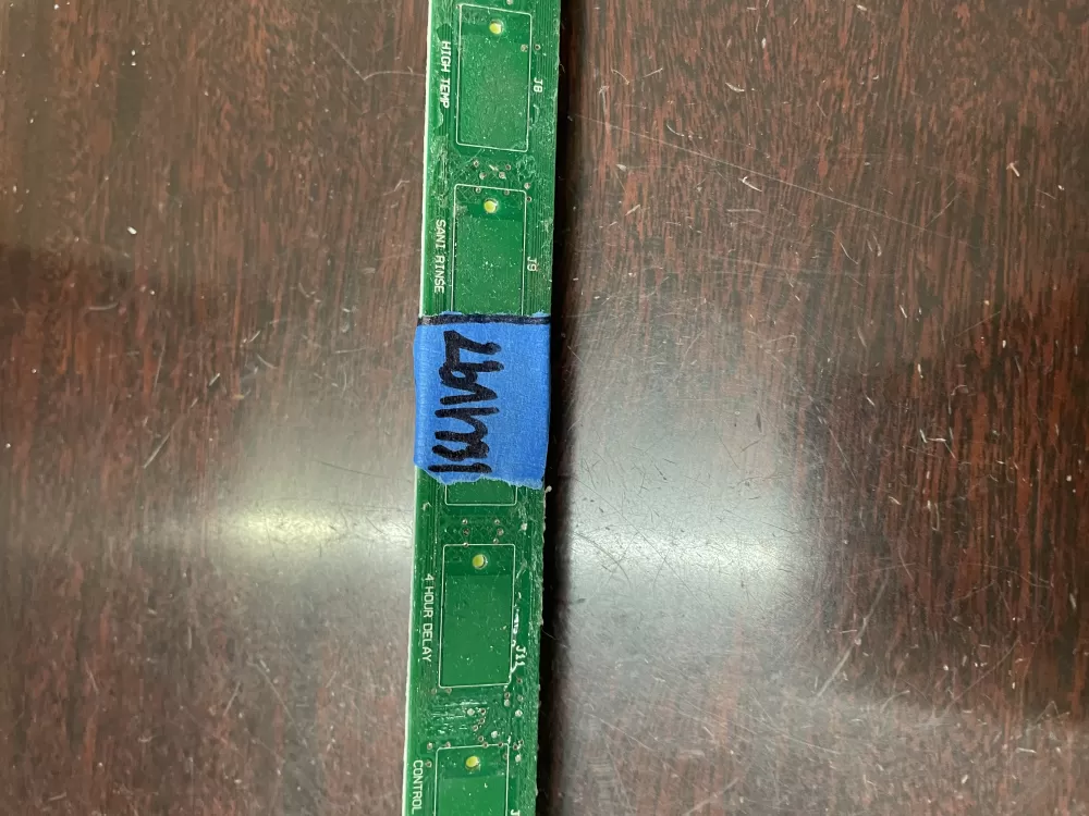 KitchenAid W10538029 Dishwasher Control Board Interface AZ31666 | KMV97