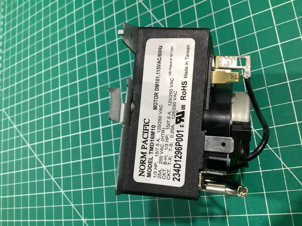 GE TMD16M10 234D1296P001 Dryer Timer AZ143192 | NR733