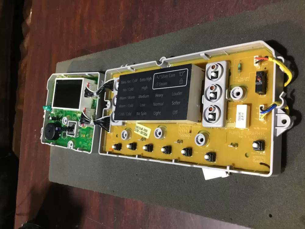 Samsung DC92-00130A DC92-00125A Washer UI Control Board AZ116414 | NRV678