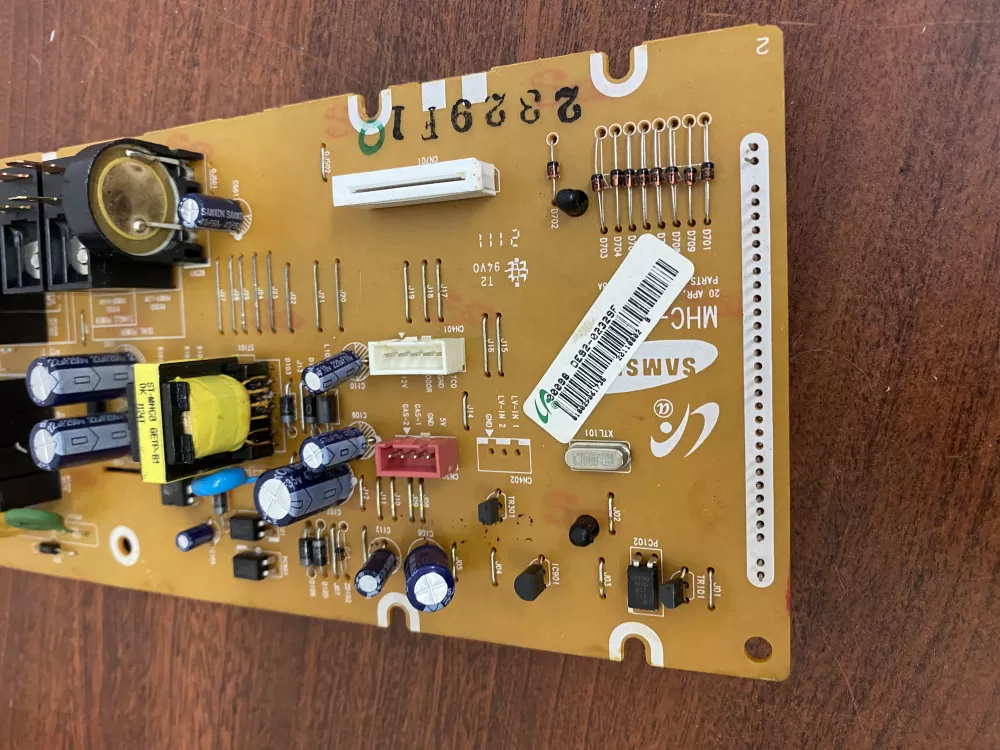 Samsung DE92-02329F Microwave Control Panel AZ29928 | BK1624
