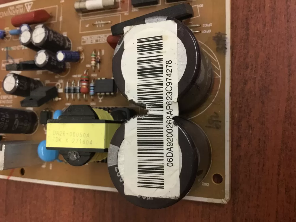 Samsung DA92-00268A Refrigerator Inverter Control Board AZ29138 | NR158
