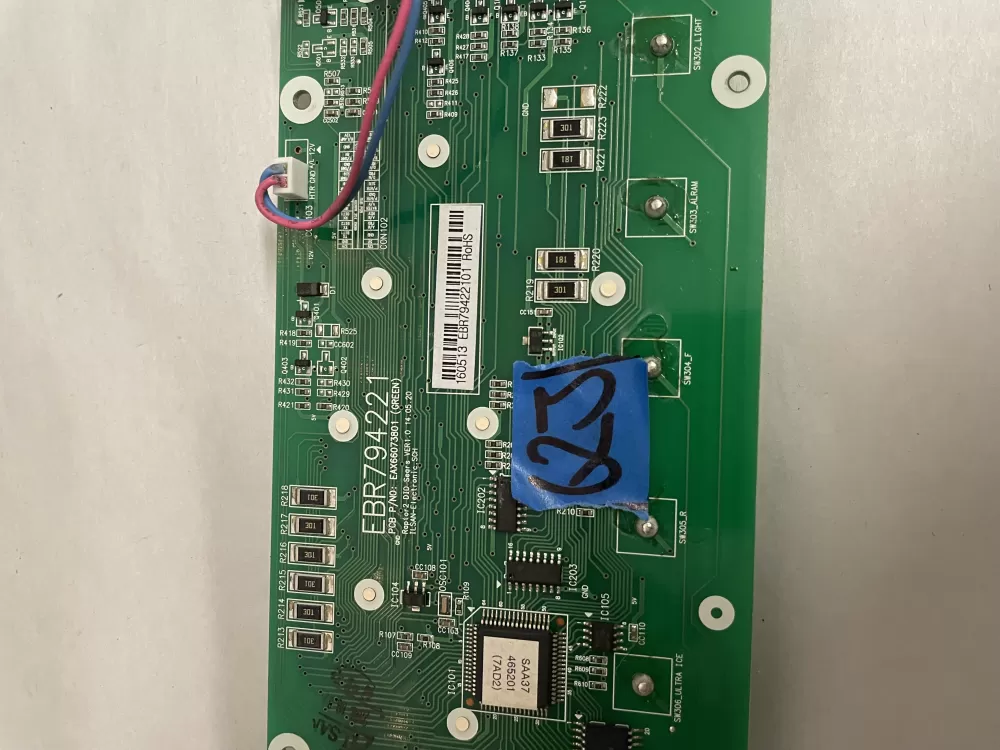 LG Kenmore EBR79422101 Refrigerator Control Board Dispenser AZ204025 | KM623