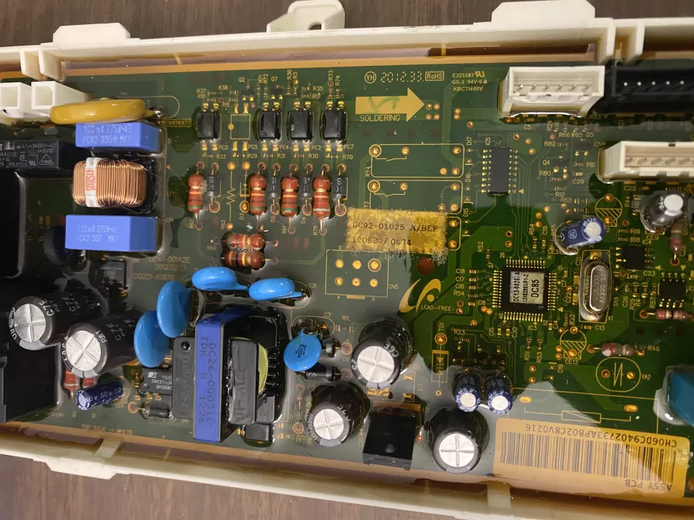 Samsung DC94 02733A Dryer Control Board AZ101318 | BK1614