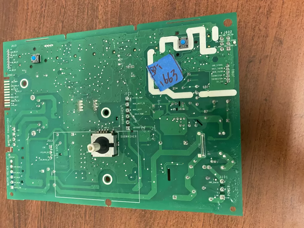 GE 290D2226G004 Washer Control Board AZ42958 | BK1663