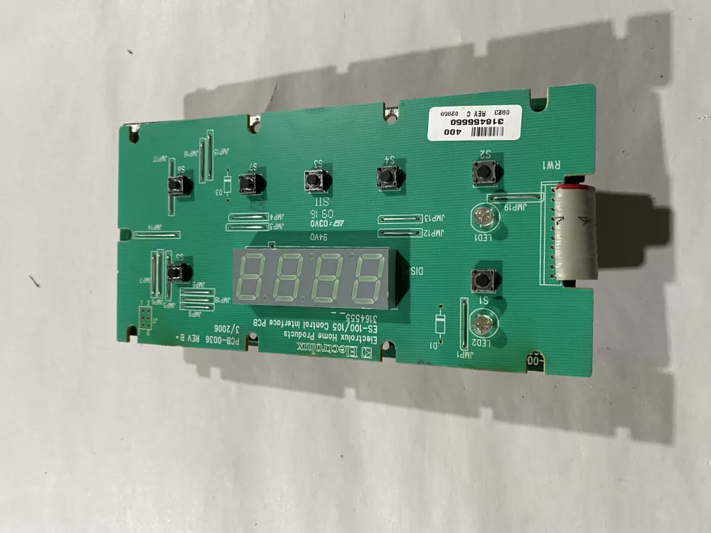 Frigidaire 316455550 Oven Control Board