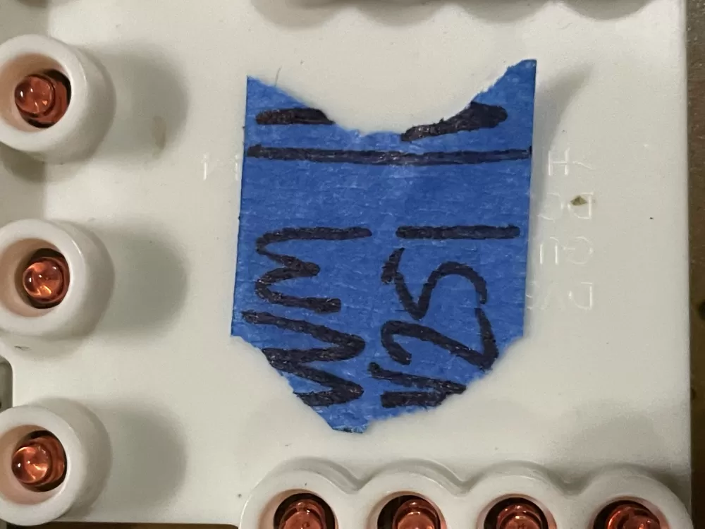 Samsung DC41-00250A Washer Control Board AZ26060 | WMV251